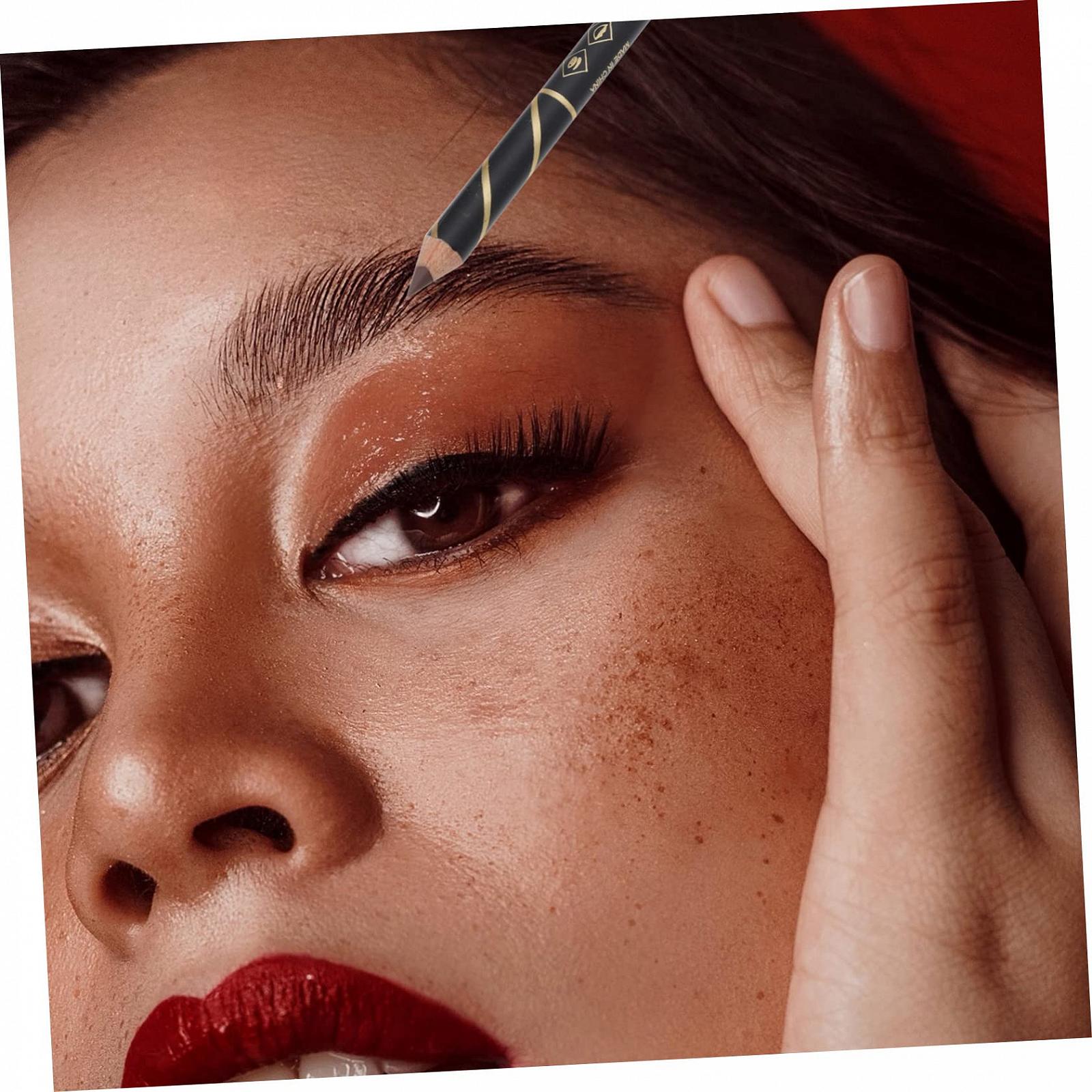 Олівець FRCOLOR Водостійкий 2 в 1 Чорний Коричневий, фото №5