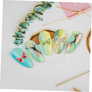 Housoutil Метелики Блискучі прикраси для манікюру synthetic.ua - Фото 1