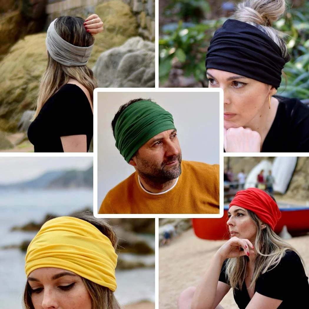 Пов'язка на голову широка Reaky Boho, фото №3