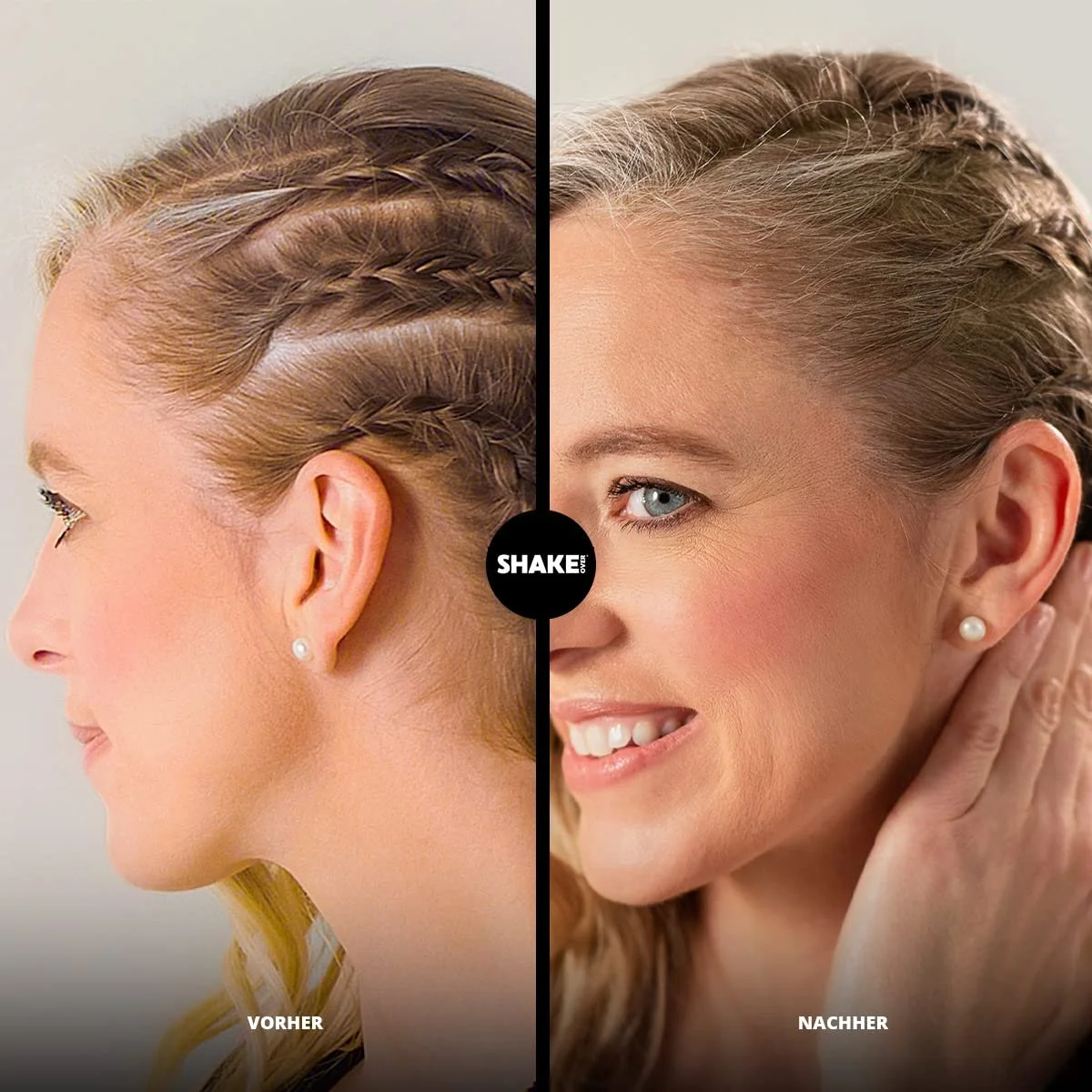 Волосся, що загущує, SHAKE OVER Vegan з волокнами, збагаченими цинком 30 г, Попелястий блонд, фото №6