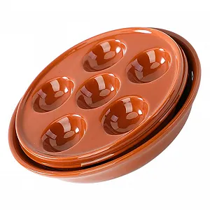 Форма для запекания улиток INOOMP керамическая универсальная - Фото 1