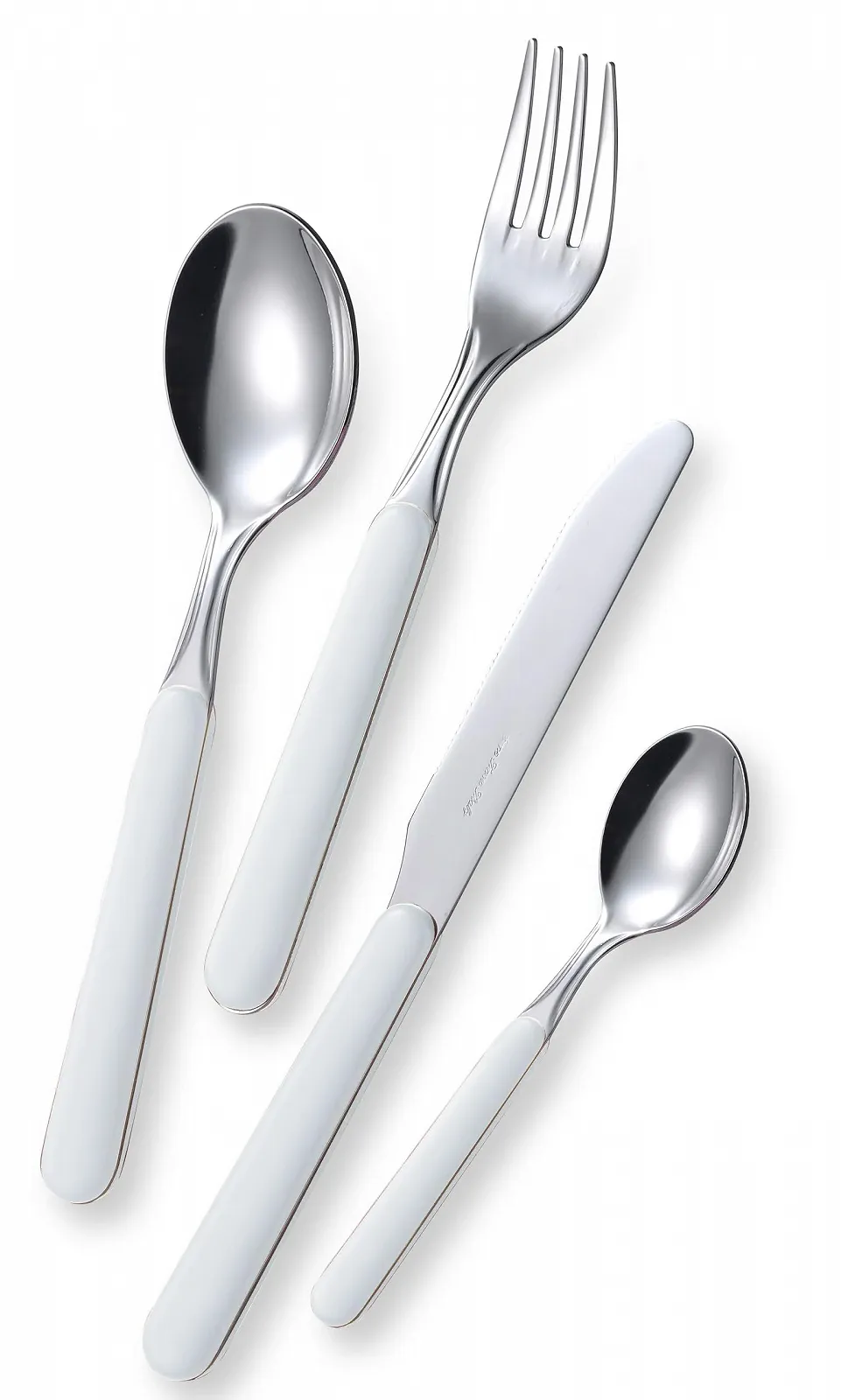 Набор столовых приборов Eme Posaterie Bonita White, 24 предмета, фото №1