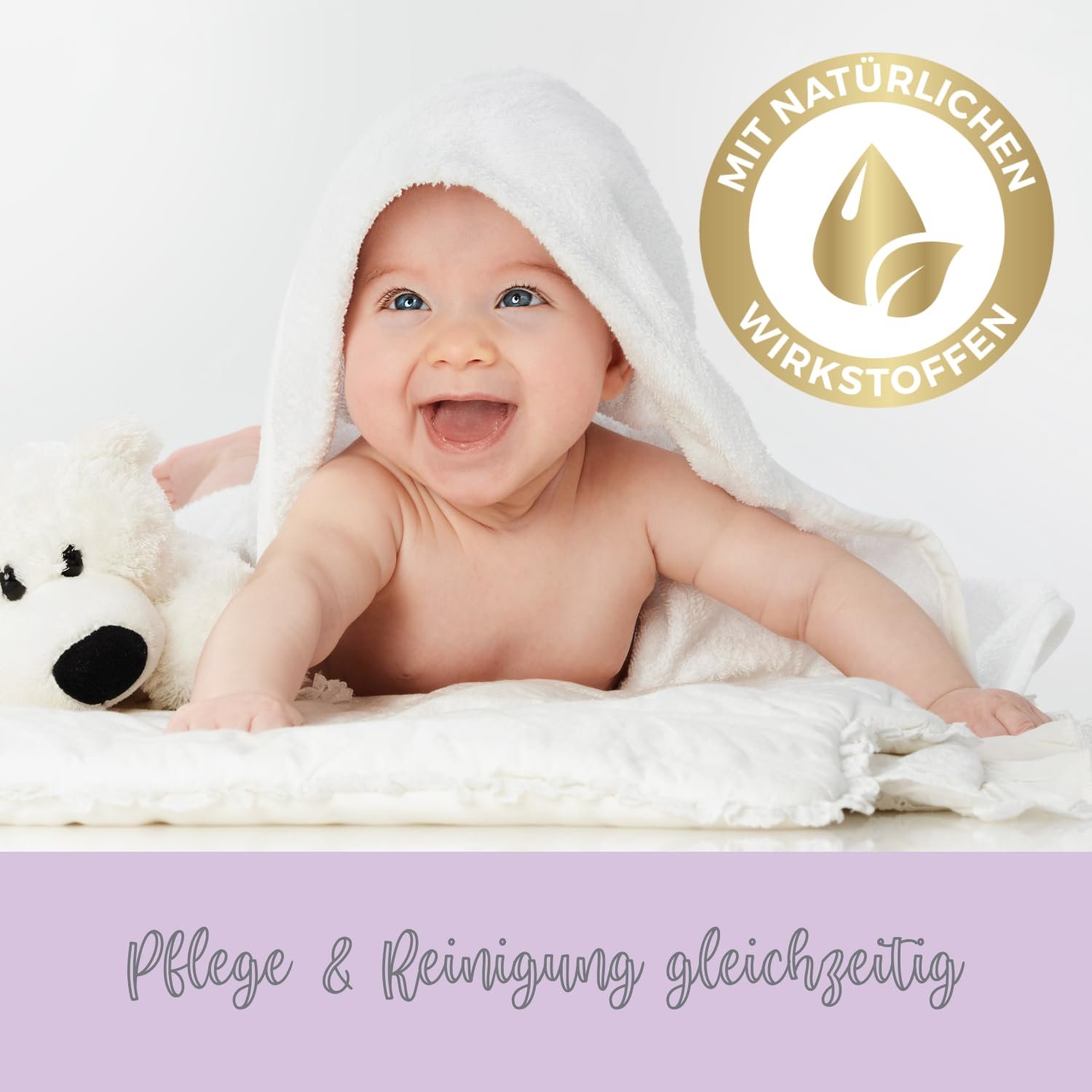 Влажные салфетки Millis Bamboo Baby Sensitive для чувствительной кожи - 5 x 60 штук, фото №7