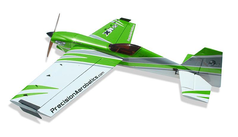 Самолет радиоуправляемый Precision Aerobatics XR-52 1321мм KIT зеленый, фото №2