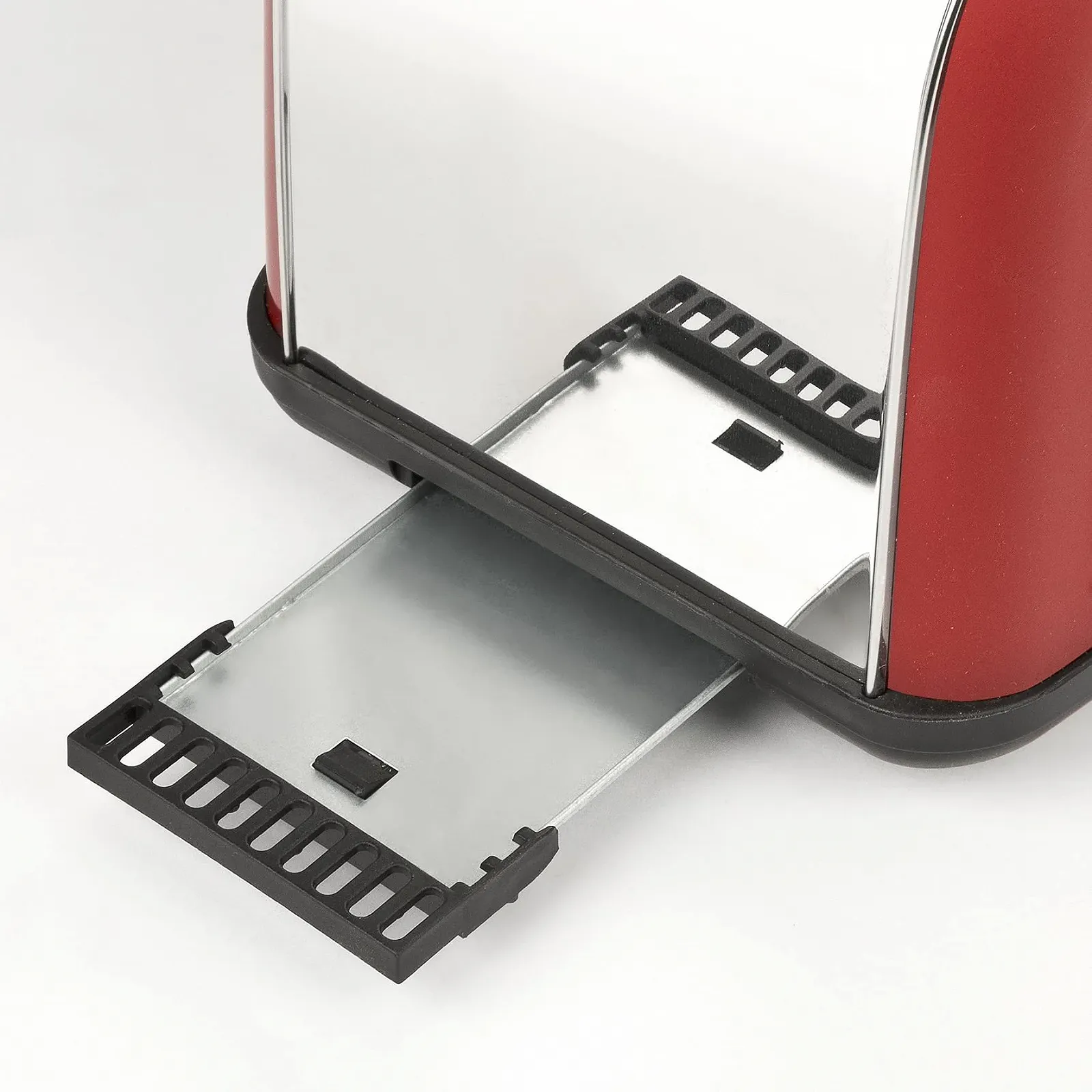 Тостер Girmi TP57 800Вт Нержавіюча сталь, Червоний, фото №5