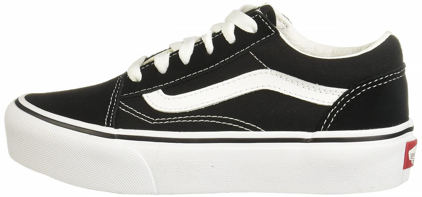 Кросівки Vans Низькі Black Girls Sports Shoes Uy Old Skool Platform Canvas, фото №8