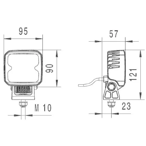 Ліхтар заднього ходу HELLA 2ZR 996 284-501 для IVECO FAUN TERBERG-BENSCHOP MANITOU, фото №4