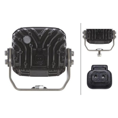 Робоча фара HELLA 1GA 995 606-081 для SCANIA KRAUSS-MAFFEI VERSATILE, фото №2