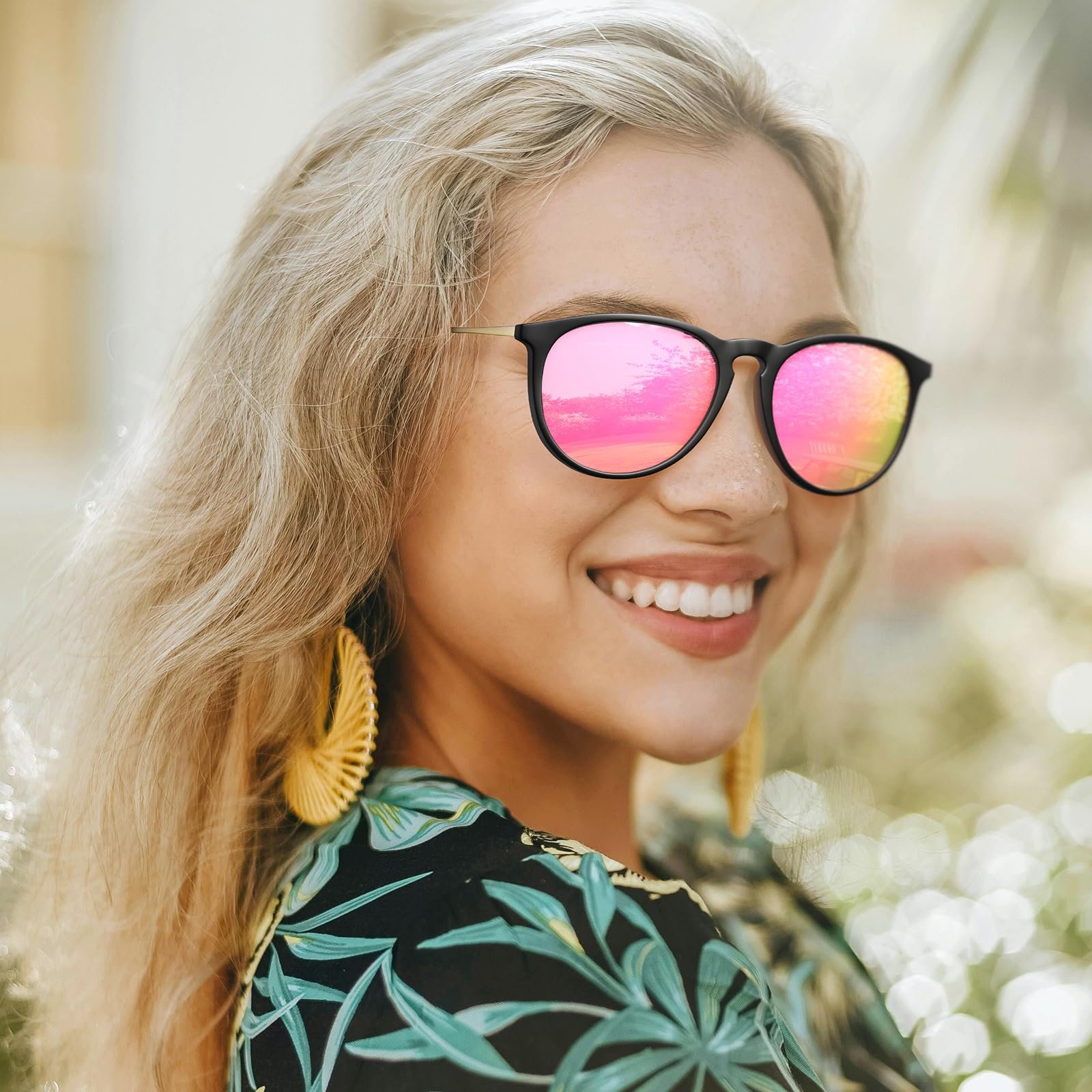 Вінтажні Сонцезахисні Окуляри STGATN Жіночі Поляризовані UV400 Захист, фото №7