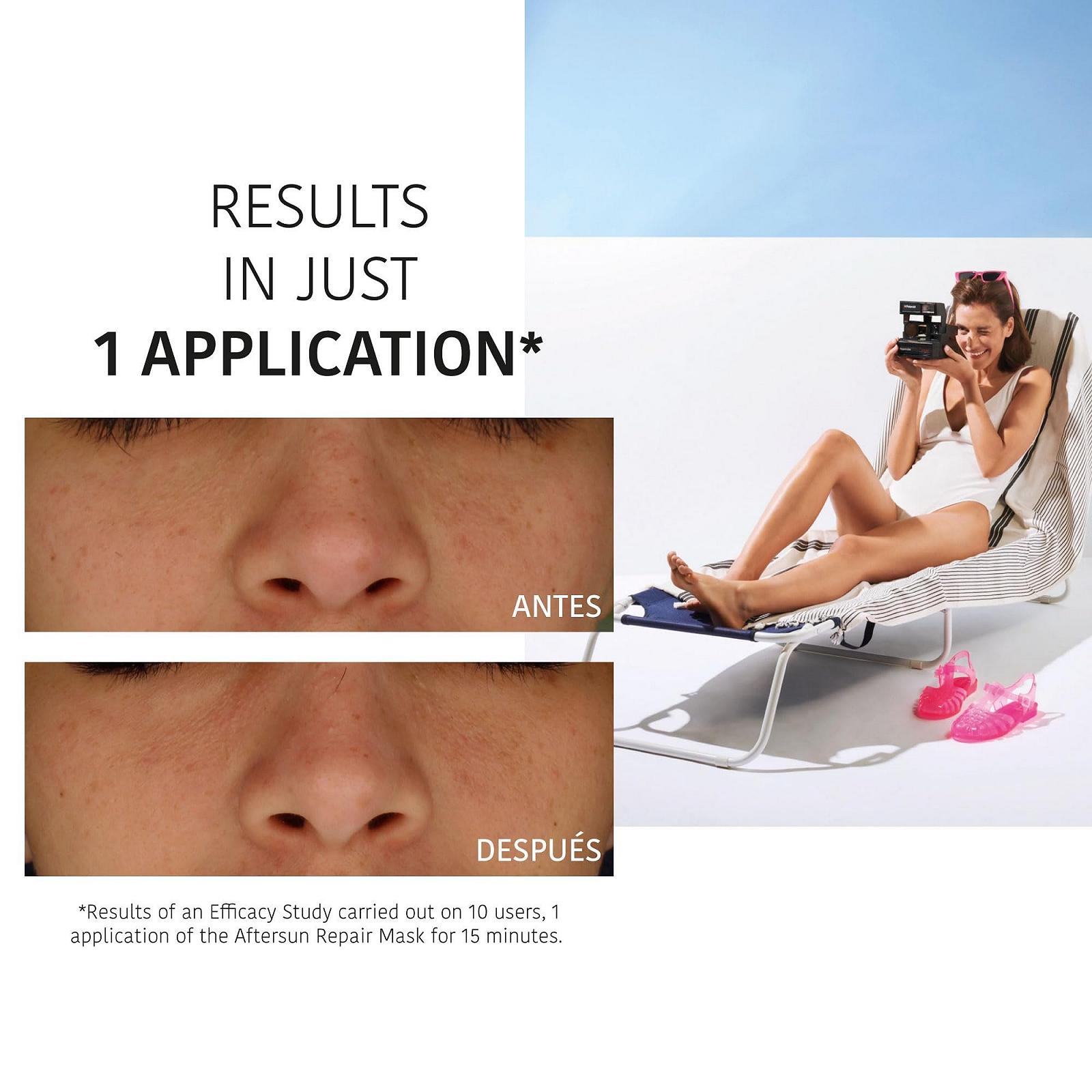 Маска для лица Iroha Nature После загара Питательная и продлевающая загар с водорослями, пробиотиками и гиалуроновой кислотой Глубокое увлажнение и антивозрастной эффект Упругость и эластичность, фото №3