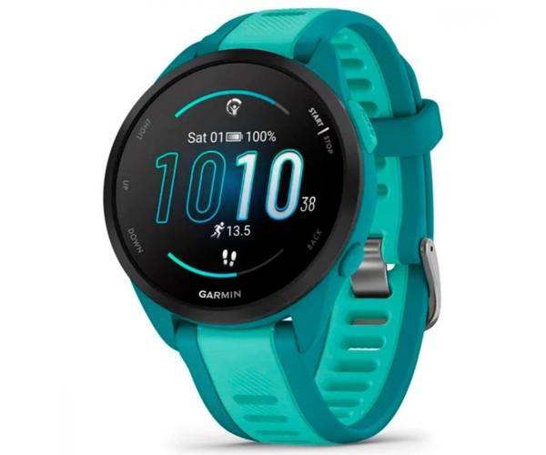 Смарт-годинник Garmin Forerunner 165 Music Turquoise/Aqua (010-02863-32), фото №1