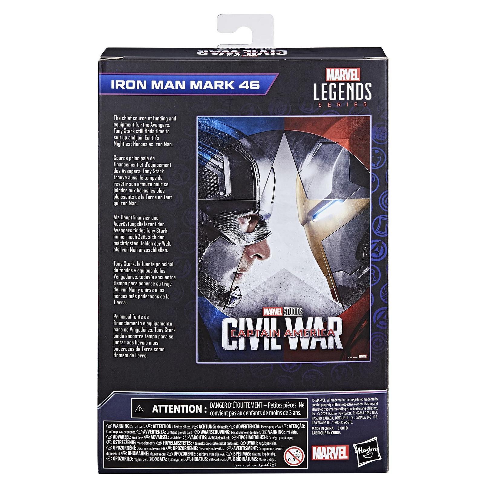 Фигурка Железный человек Marvel Legends Series Mark 46 15 см, фото №3