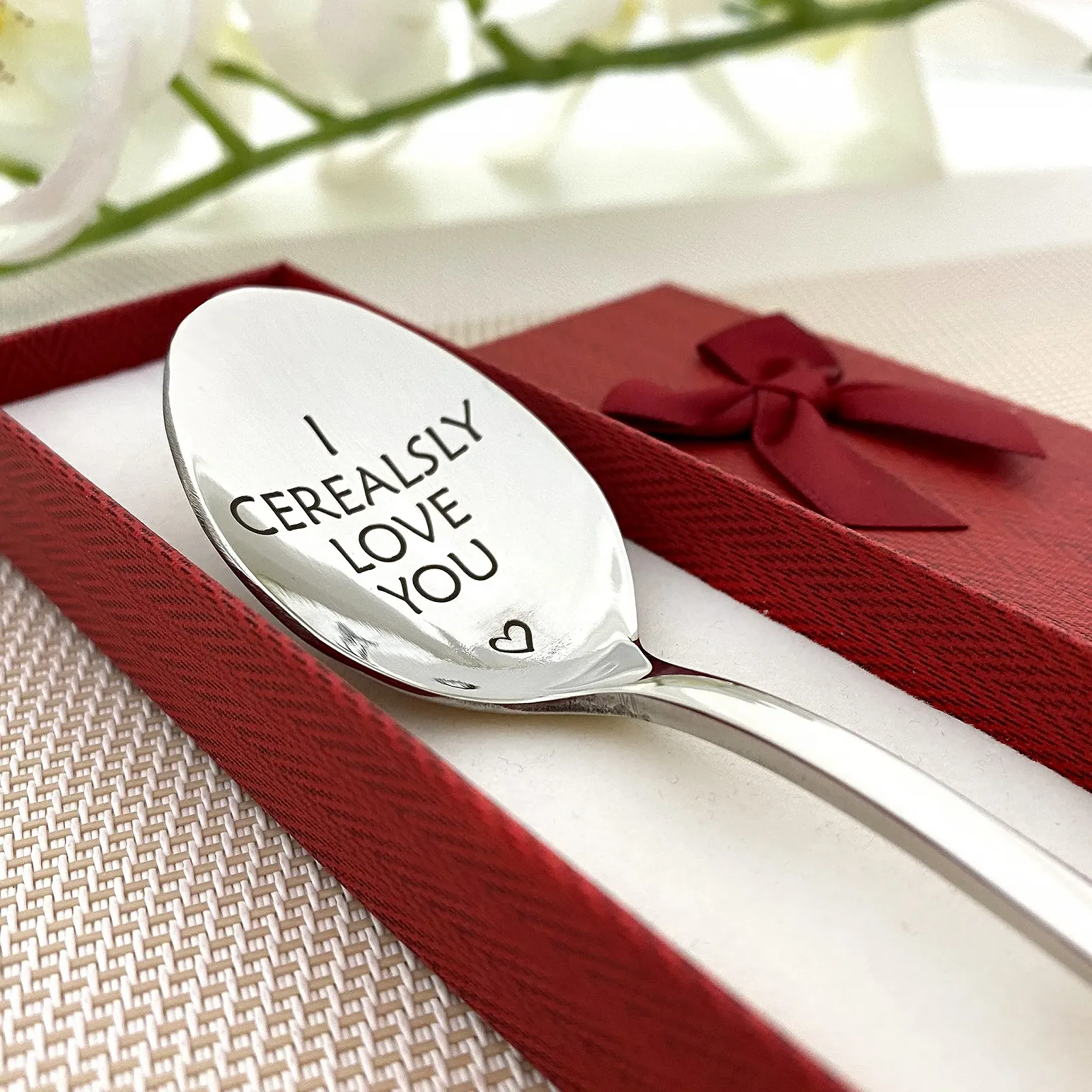 Ложка для пластівців з гравіюванням I Cerealsly Love You, фото №3
