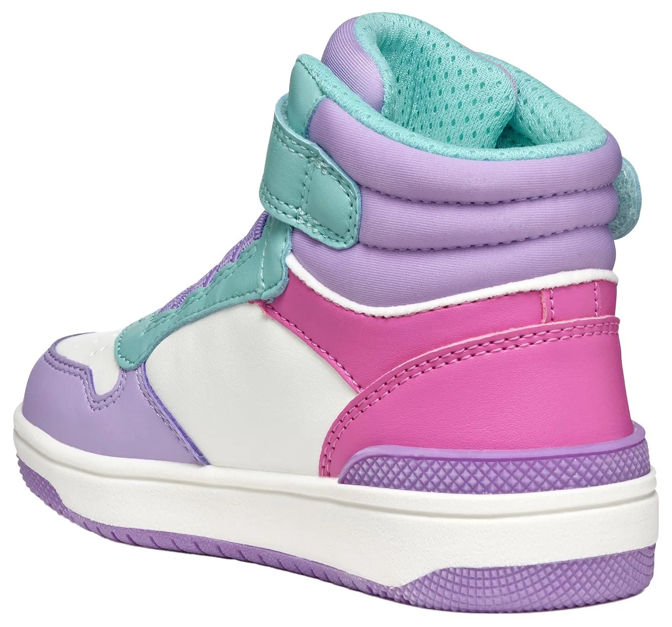 Кросівки Geox WASHIBA гладка шкіра червоний дитячі, фото №4