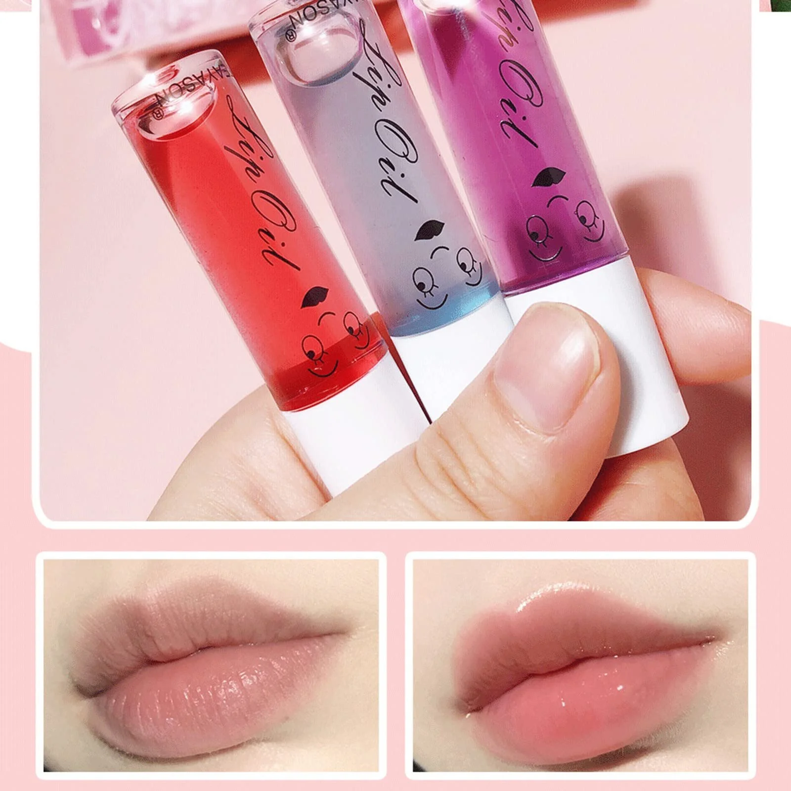 Блиск для губ Wo Ihr Wechselgeld Прозорий Стек Lip Oil Зволожуюча олія для губ 4 мл (B, One Size), фото №4 Блиск для губ Wo Ihr Wechselgeld Прозорий Стек Lip Oil Зволожуюча олія для губ 4 мл (B, One Size), фото №4