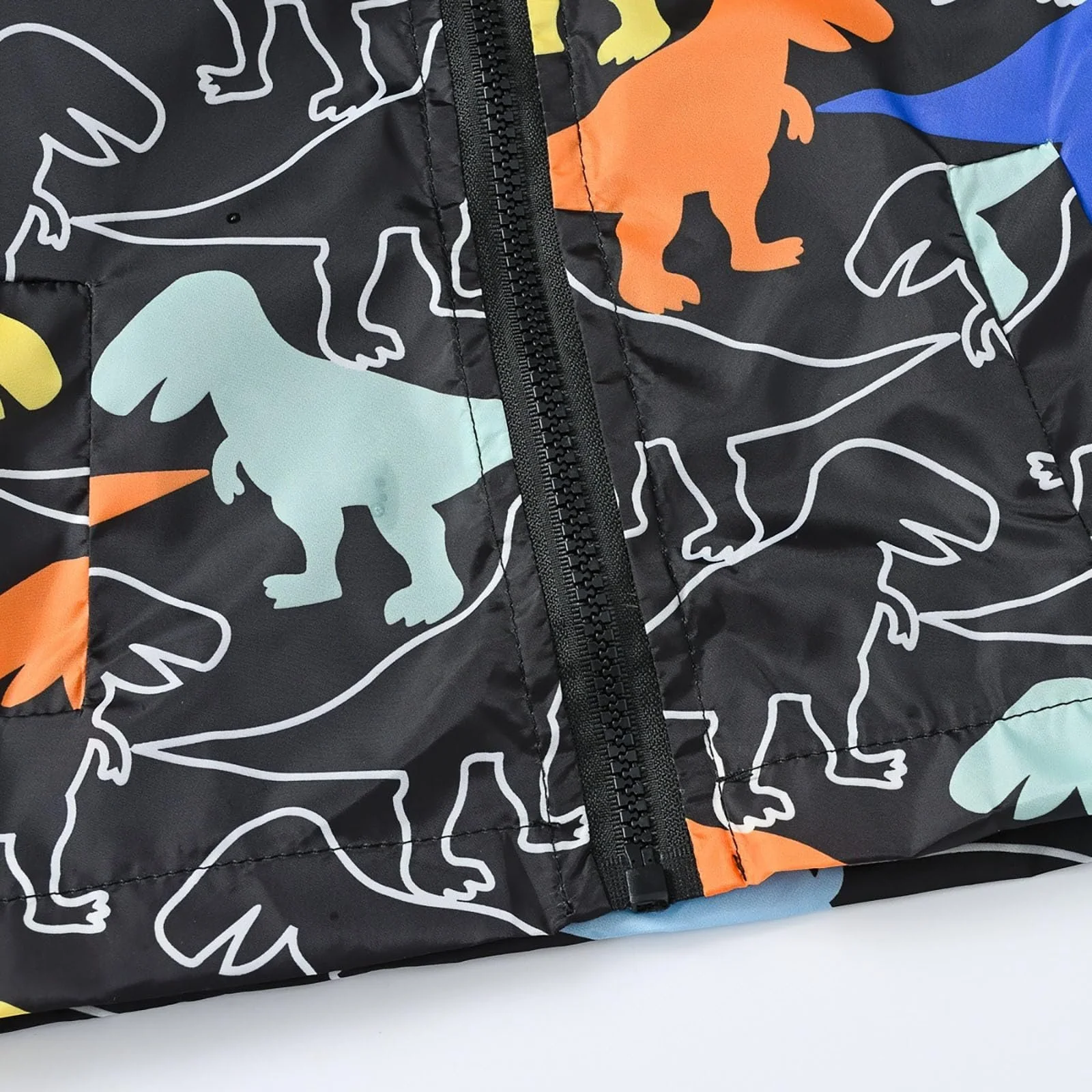 Водонепроникна Куртка Mjjsk Легка Вітровка Кішка Динозавр, фото №4 Водонепроникна Куртка Mjjsk Легка Вітровка Кішка Динозавр, фото №4