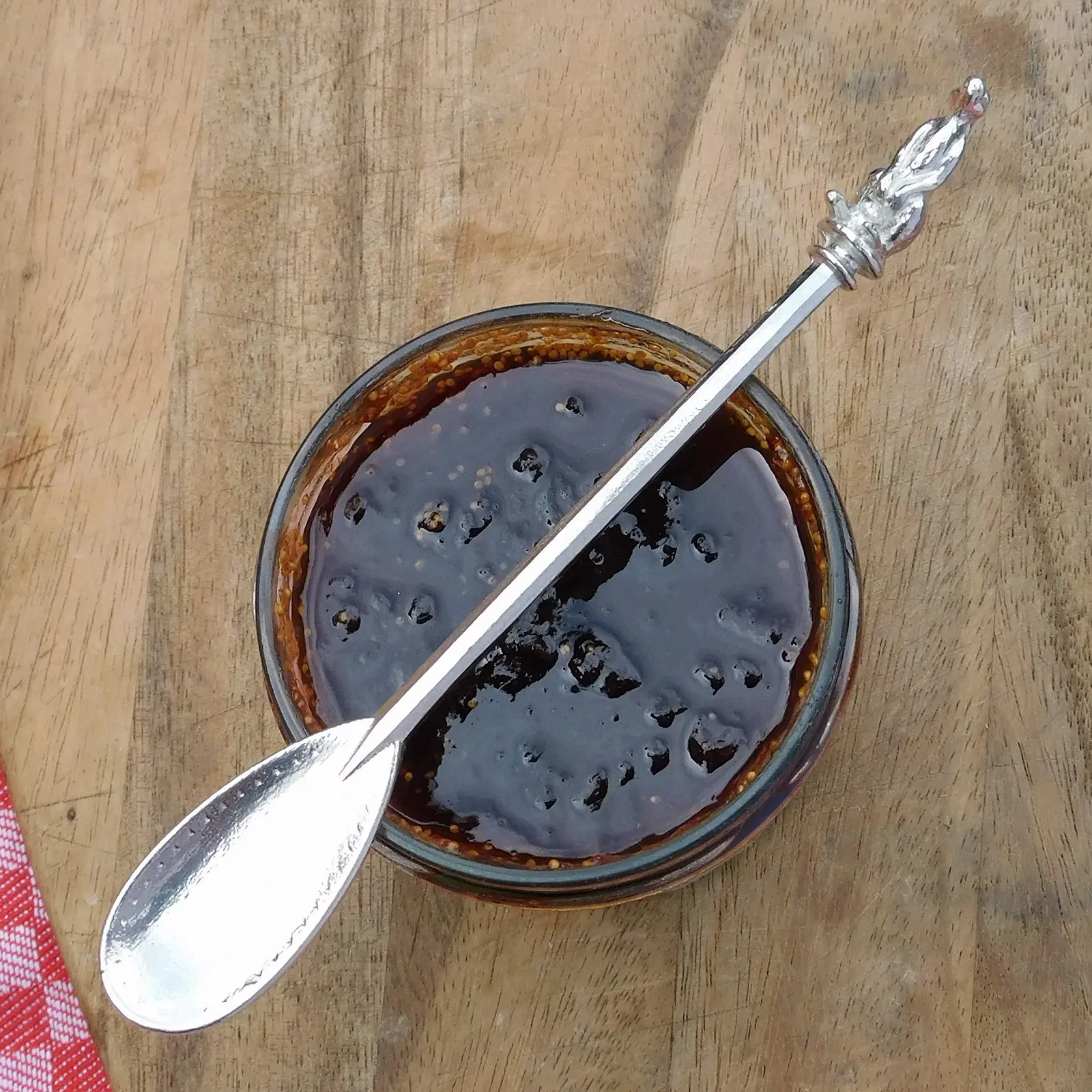 Ложка Персоналізована Гравірована Олов'яна Білий Кролик Аліса в Країні Чудес Кролик Для Джемів William Sturt 15 см, фото №3