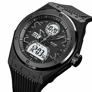 Годинник Skmei 2013 Black-White synthetic.ua - Фото 1