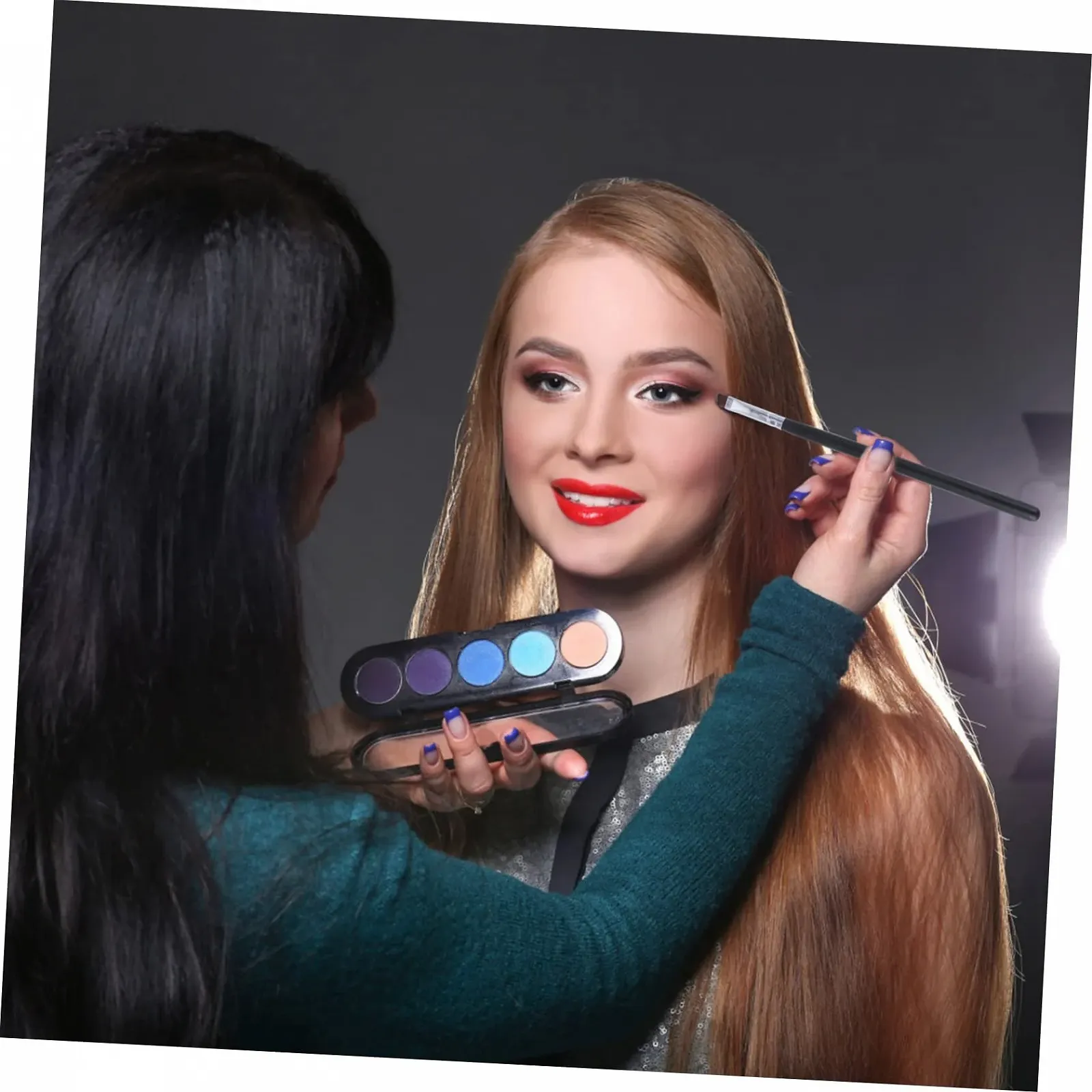 Набір кутових пензлів для брів FOMIYES 36 штук, аплікатори, фото №3