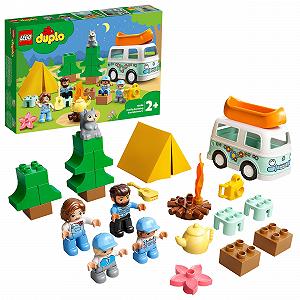 Блоки LEGO Duplo Town Family Adventure з будинком на колесах - Фото 1