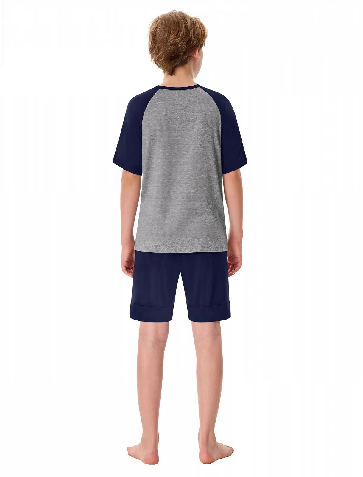 Комплект пижамы MoFiz для мальчиков, короткий, двухкомпонентный, фото №3
