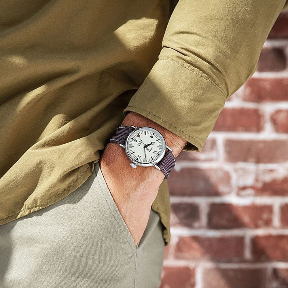 Годинник Timex Standard Men's Analogue з текстильним ремінцем, фото №5