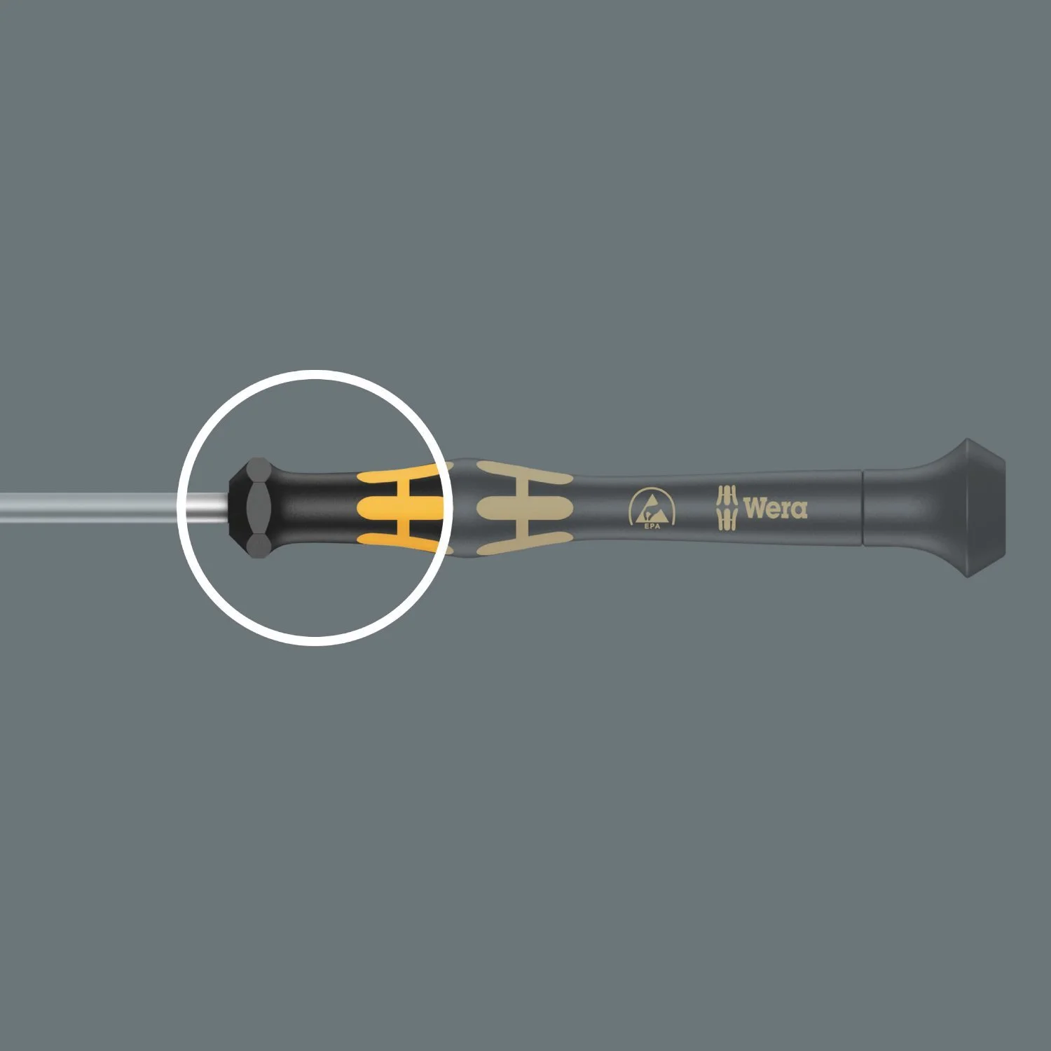 Викрутка Torx Wera Kraftform Micro 1567 ESD TX 5 x 40 мм 05030121001, фото №3