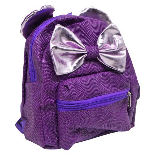 Рюкзак Бантик сливовый [tsi191587-ТSІ], фото №1