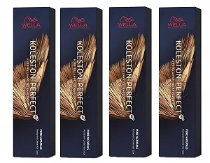 Фарба для волосся Wella Koleston Perfect ME+ 5/00 Світло-коричневий Натуральний Інтенсивний 60 мл (4 шт. в упаковці) - Фото 1