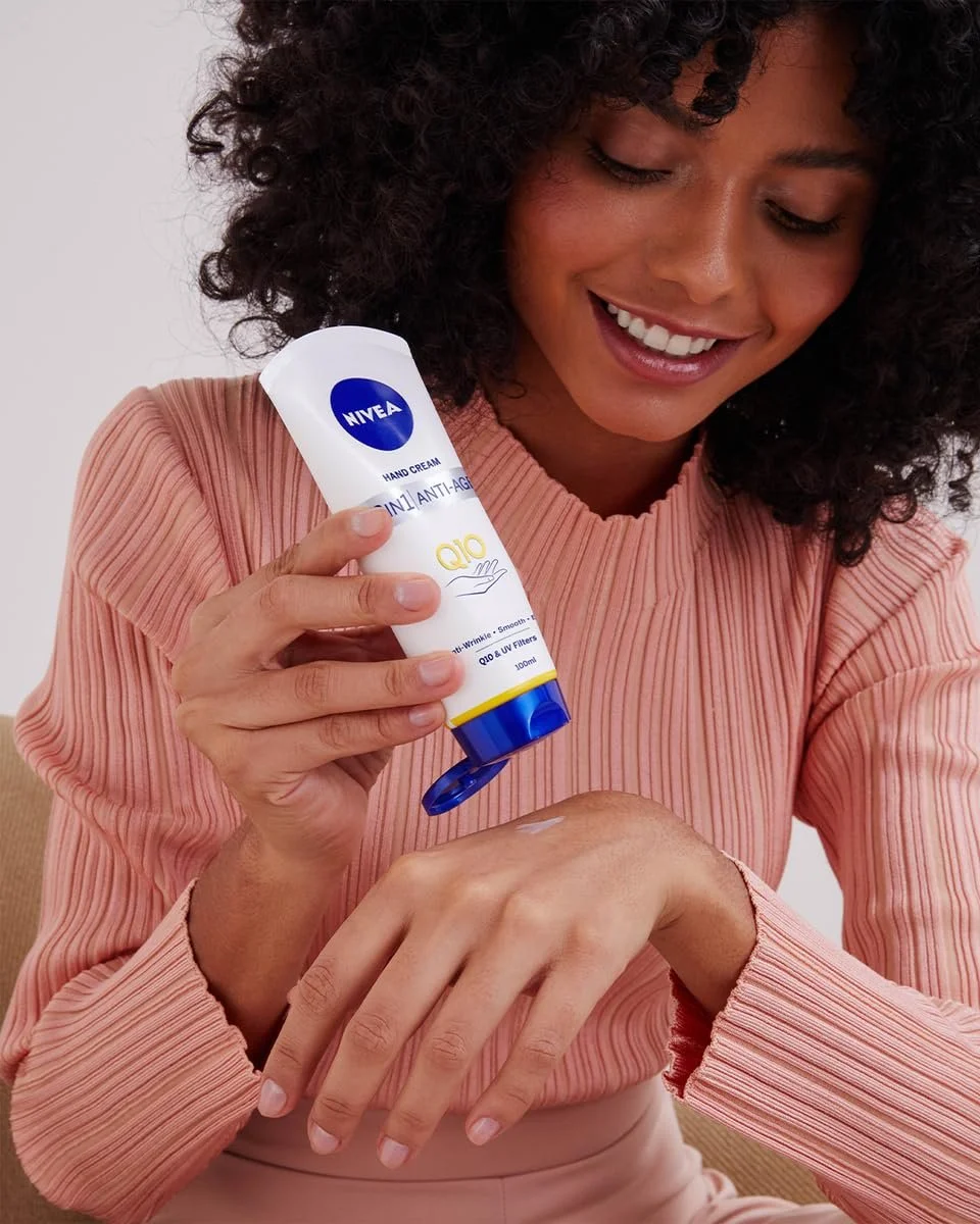 Крем для рук Nivea Q10 Омолаживающий уход Анти-Age, 100 мл, фото №5