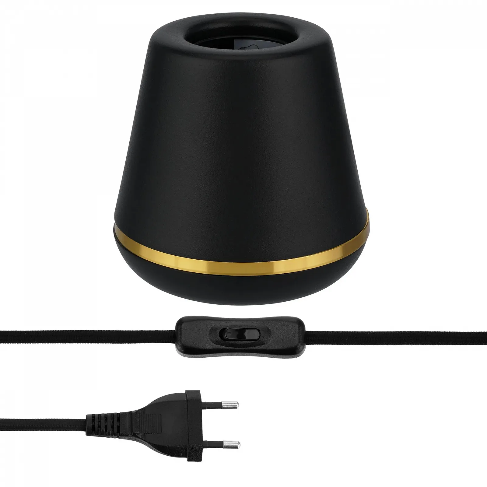 Настільна лампа ADAKAT Vintage метал E27 чорна, фото №1