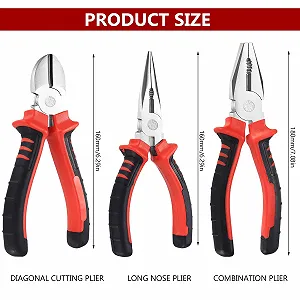 Набор плоскогубцев Aoyfuwell 3 шт., Набор инструментов плоскогубцев, Набор ручных инструментов с ручкой, Длинногубцы и боковые кусачки, Комбинированные кусачки для проволоки, Электрические плоскогубцы для DIY ремонта цена на synthetic.ua - Фото 1 Набор плоскогубцев Aoyfuwell 3 шт., Набор инструментов плоскогубцев, Набор ручных инструментов с ручкой, Длинногубцы и боковые кусачки, Комбинированные кусачки для проволоки, Электрические плоскогубцы для DIY ремонта synthetic.ua - Фото 1