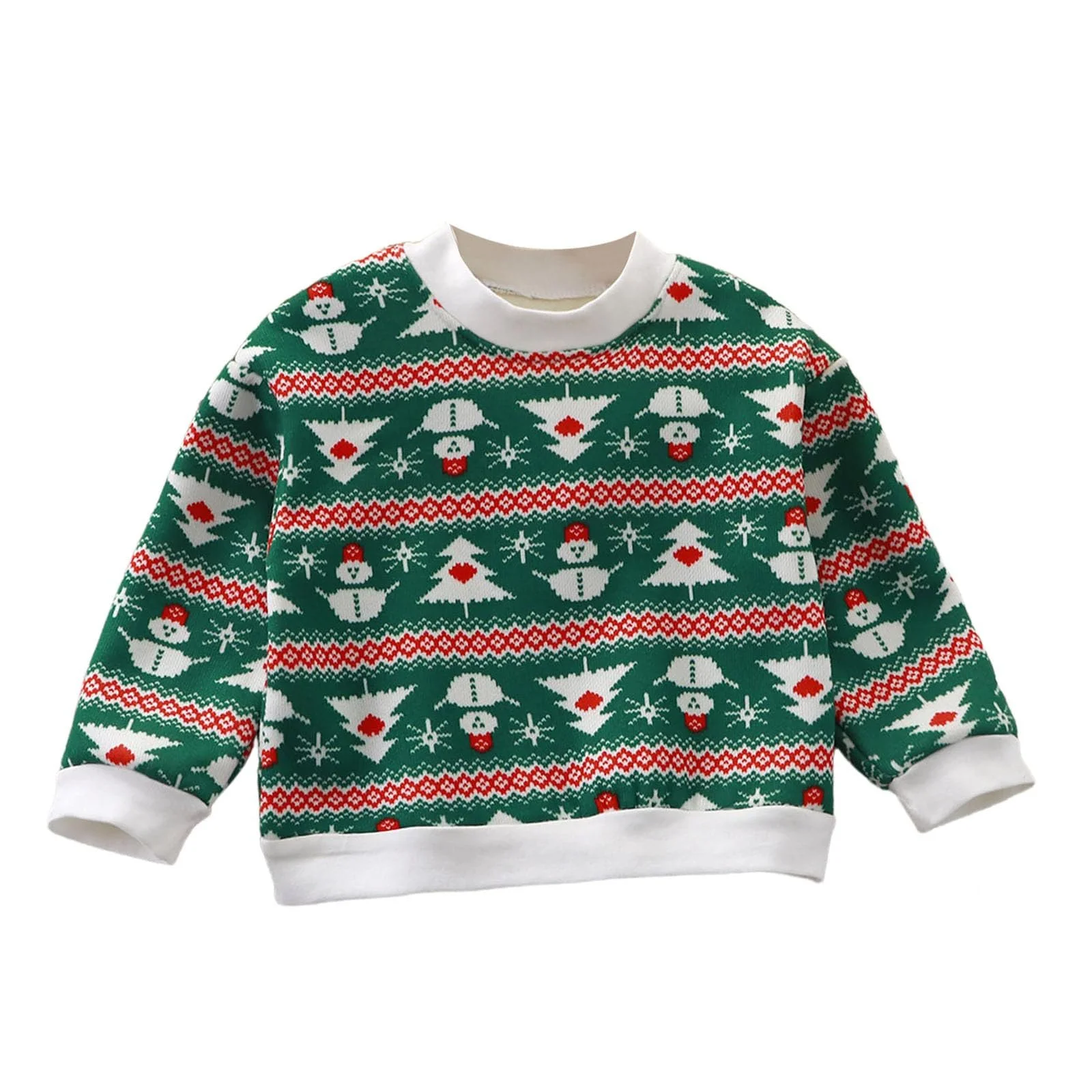 Різдвяний світшот для хлопчиків та дівчаток Elf Crew Neck, фото №1