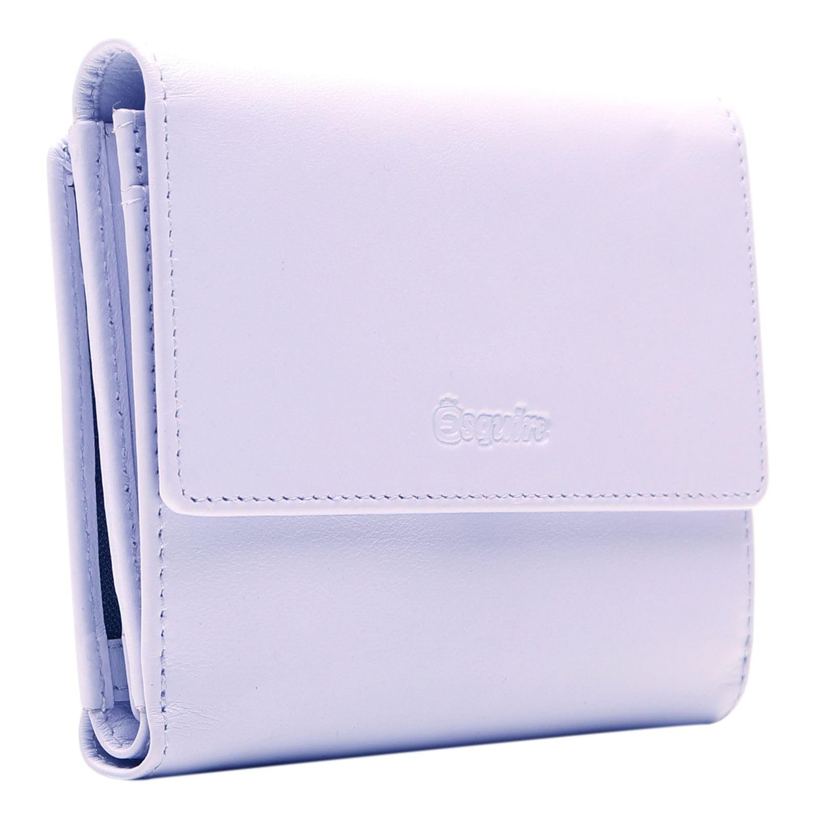 Кошелек Esquire Viktoria Flap Сиреневый, rfid кошелек, фото №3