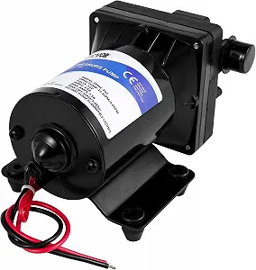 Насос VEVOR DPHC-T42 12В / Для води / 3 GPM / Поліпропілен / 45 PSI / Чорний synthetic.ua - Фото 1