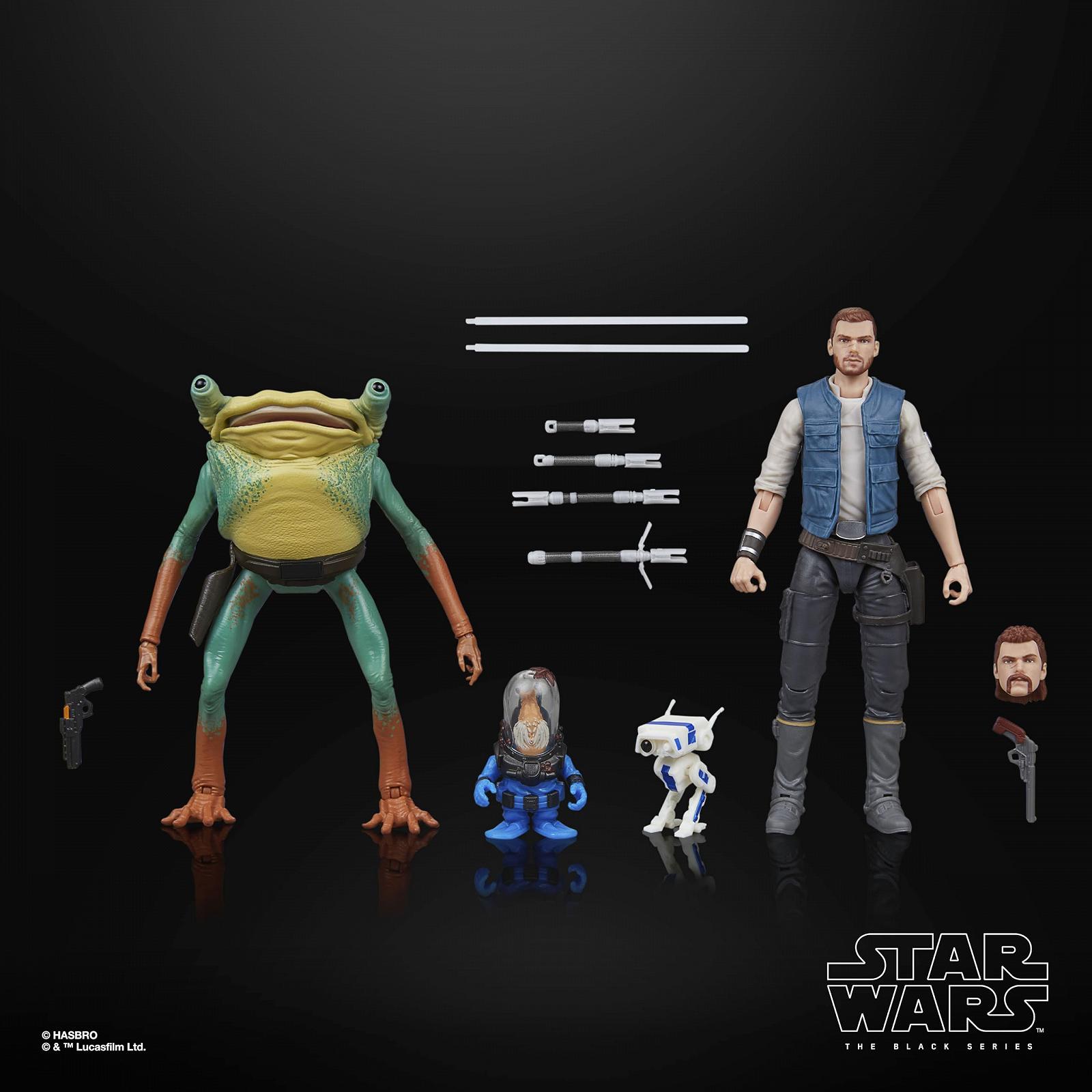 Фігурки Star Wars The Black Series Cal Kestis, Turgle & Skoova Stev, Star Wars Jedi: Survivor, колекційні, масштаб 15 см, фото №7