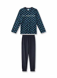 Пижама Sanetta для мальчиков Синяя - Фото 1