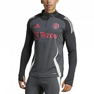 Світшот adidas Manchester United Tiro 2024 Сіро-чорний - Фото 1