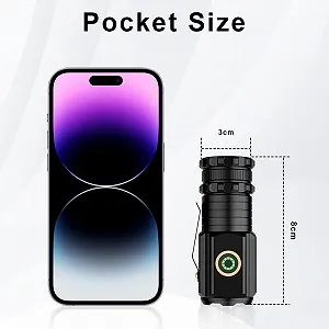 Міні Ліхтарик flintronic Трьохокий Монстр LED Маленький, 5 Режимів Освітлення, Водонепроникний synthetic.ua - Фото 1