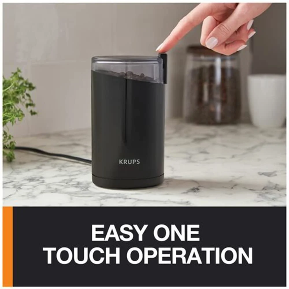 Фильтрационная кофеварка Krups Proaroma Plus KM3210 1100 W 10 чашек Black и кофемолка F20342 75 g Black, фото №7