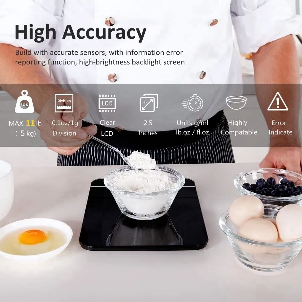 Кухонні ваги NUTRI FIT Digital Kitchen Scales високоточні електронні зі скребком для тіста, фото №5 Кухонні ваги NUTRI FIT Digital Kitchen Scales високоточні електронні зі скребком для тіста, фото №5