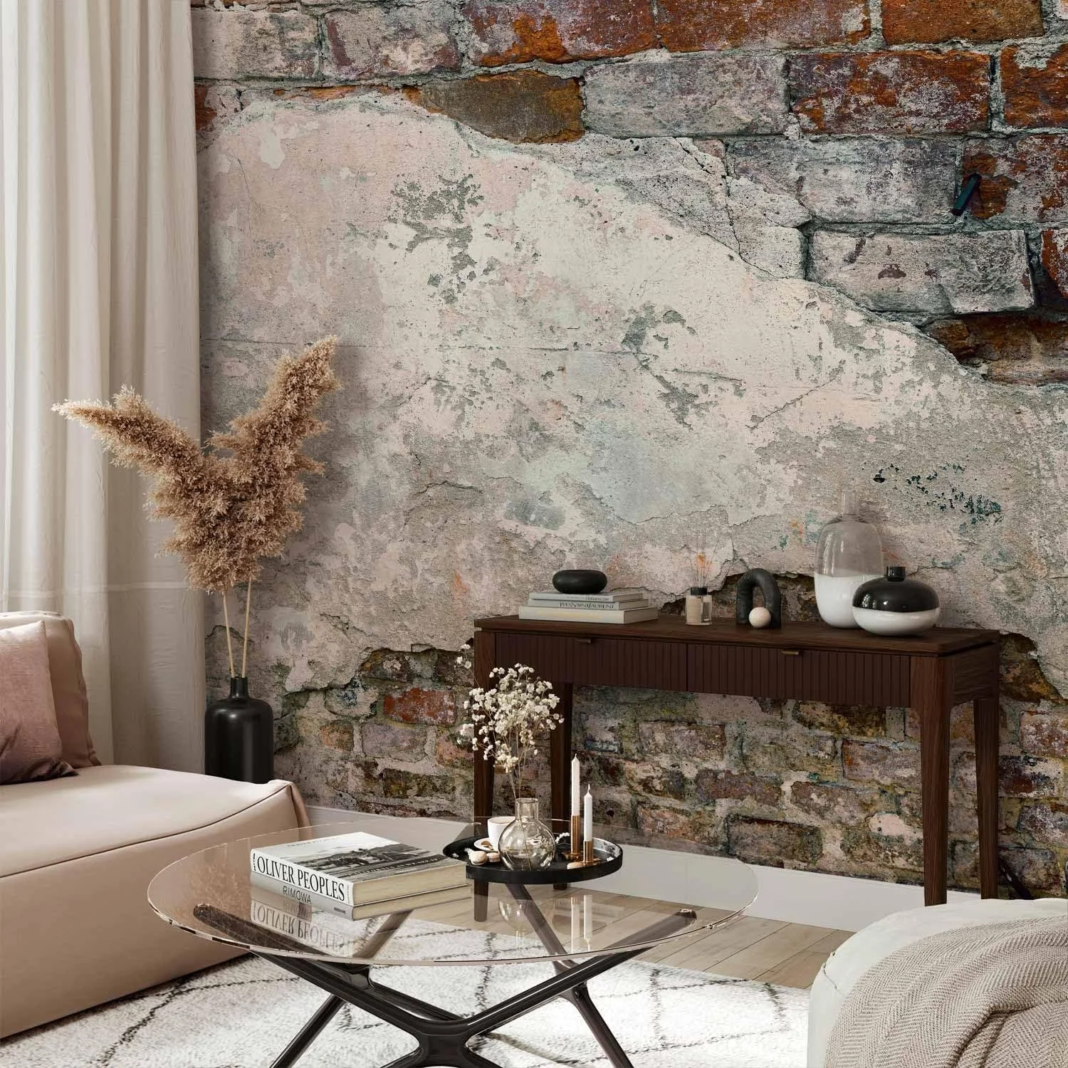 Фотошпалери murando Brick Wall флізелінові Цегла 350 x 256 см 3D-ефект, фото №2