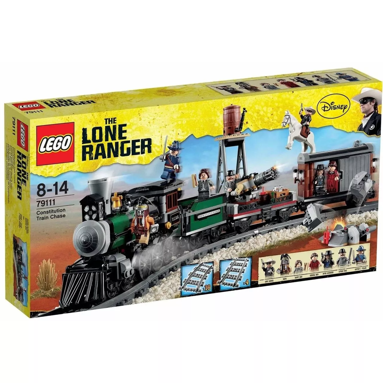 Конструктор LEGO Преследование поезда The Lone Ranger 79111, фото №1