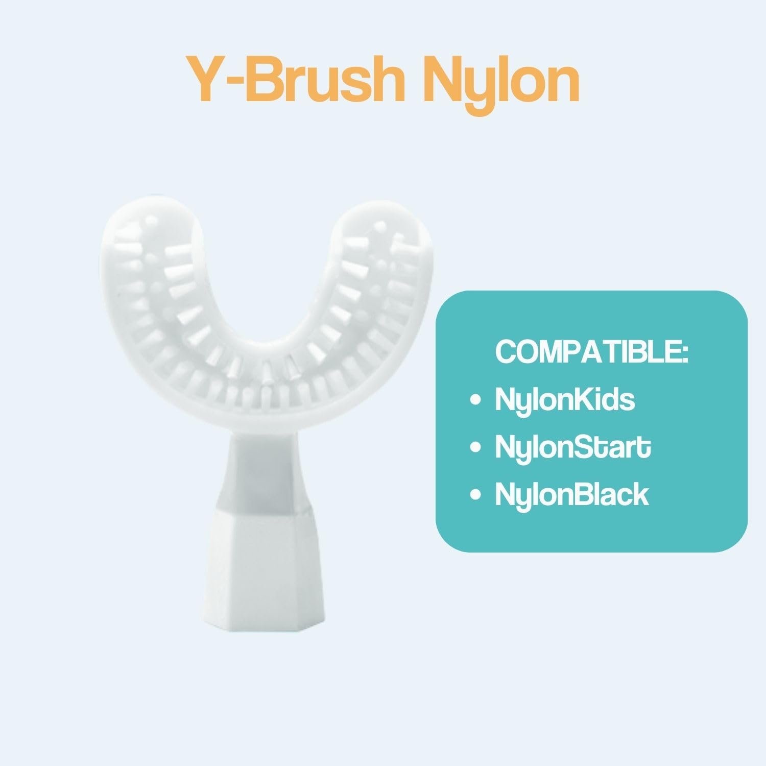 Насадка для зубної щітки Y-Brush гнучка для дітей 6 місяців використання, фото №3