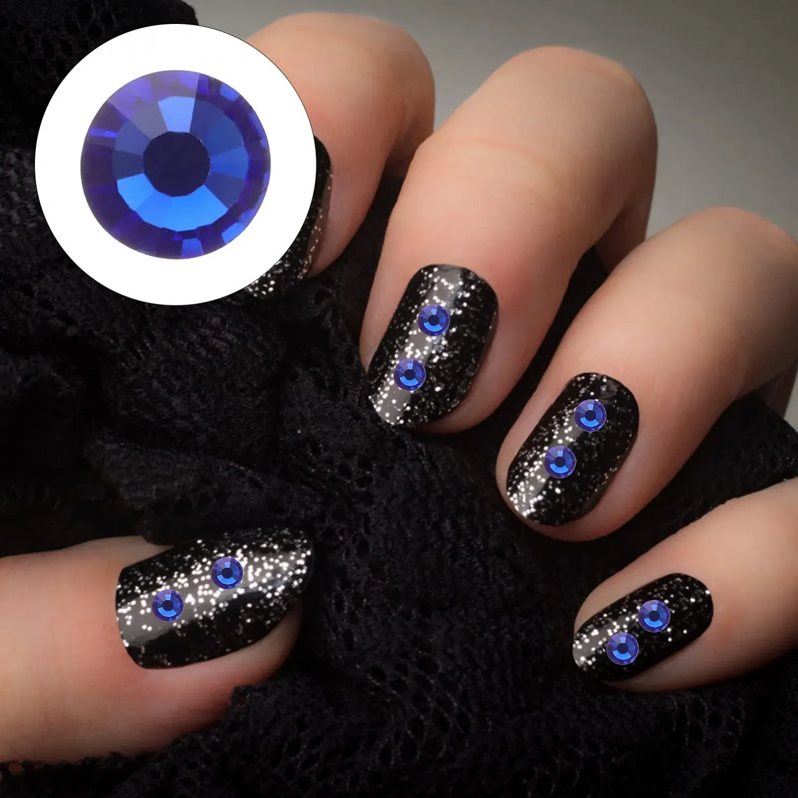 Стрази Ciieeo Flatback 1440 штук Декоративні прикраси для макіяжу та манікюру, фото №4