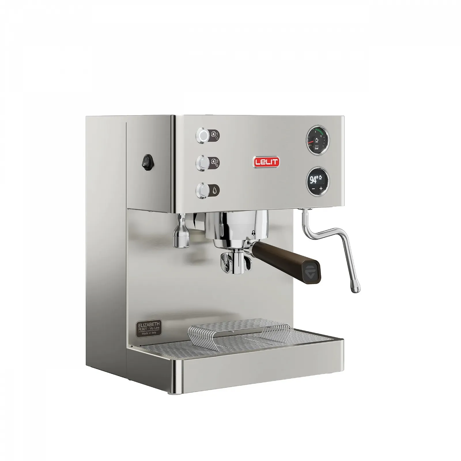 Кофеварка Lelit Elizabeth Двухбойлерная система Серебристая, фото №2