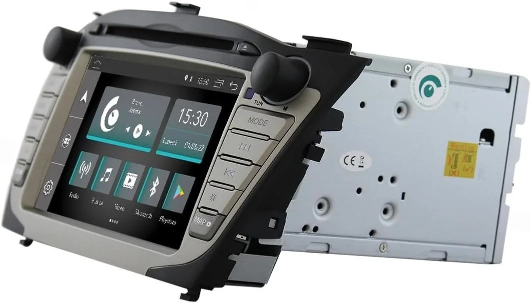Штатная автомагнитола JFSound JF-137H5-XDC-1 для Hyundai IX35 / 7" / Сенсорная / 2/16Гб / Android 12 / Apple CarPlay / Android Auto / Bluetooth / WI-FI / GPS / USB / DAB+, фото №4