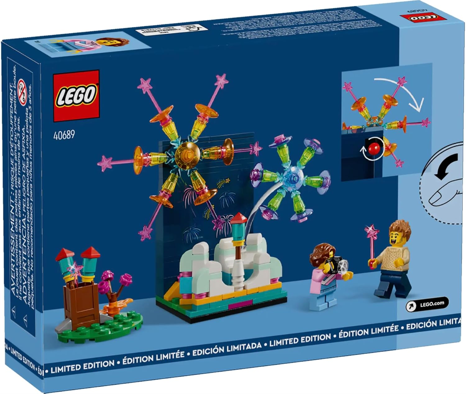Конструктор Lego Лего 40689 Праздничный фейерверк, фото №3