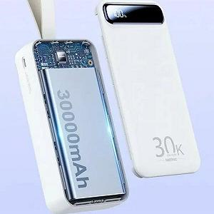 Павербанк Remax Bole RPP-522, 22.5W, 30000 мАг, білий synthetic.ua - Фото 1