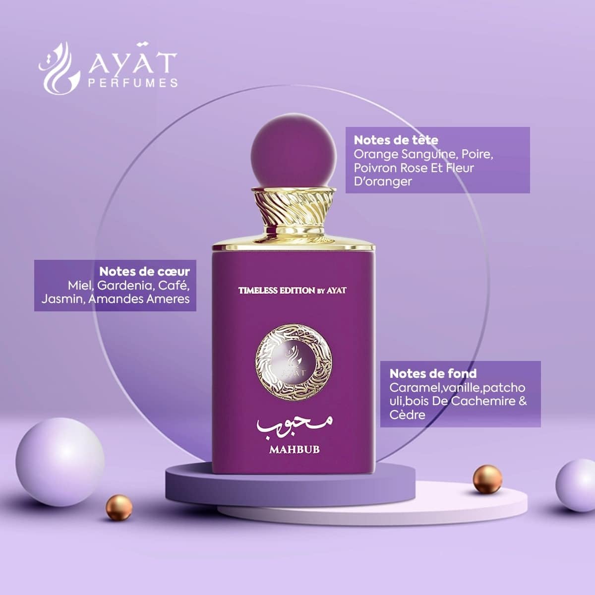 Парфуми Ayat Perfumes Timeless Edition Mahbub 100 мл, фото №3